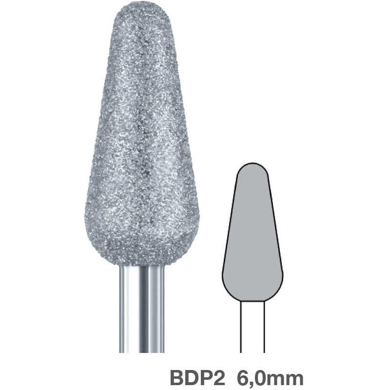 Diamond Bur BDP2 6mm - DLT