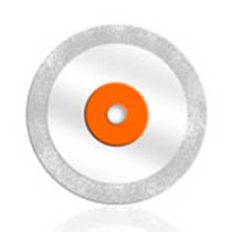 Diamond Cutting Disc for GEM II Ring Cutter - Red - Aztec Medical