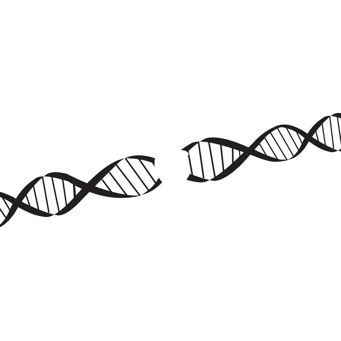 Laptop Sticker - DNA Strand - Medinc