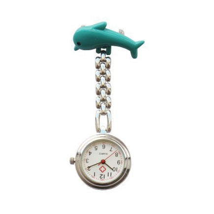 Dolphin Fob Watch - Teal - Medisave Professional
