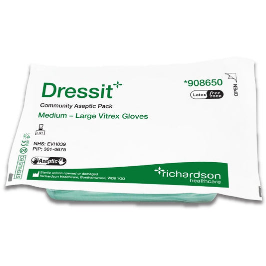 Dressit Dressing Pack, Medium-Large Glove, Pack of 10 - Richardson Healthcare