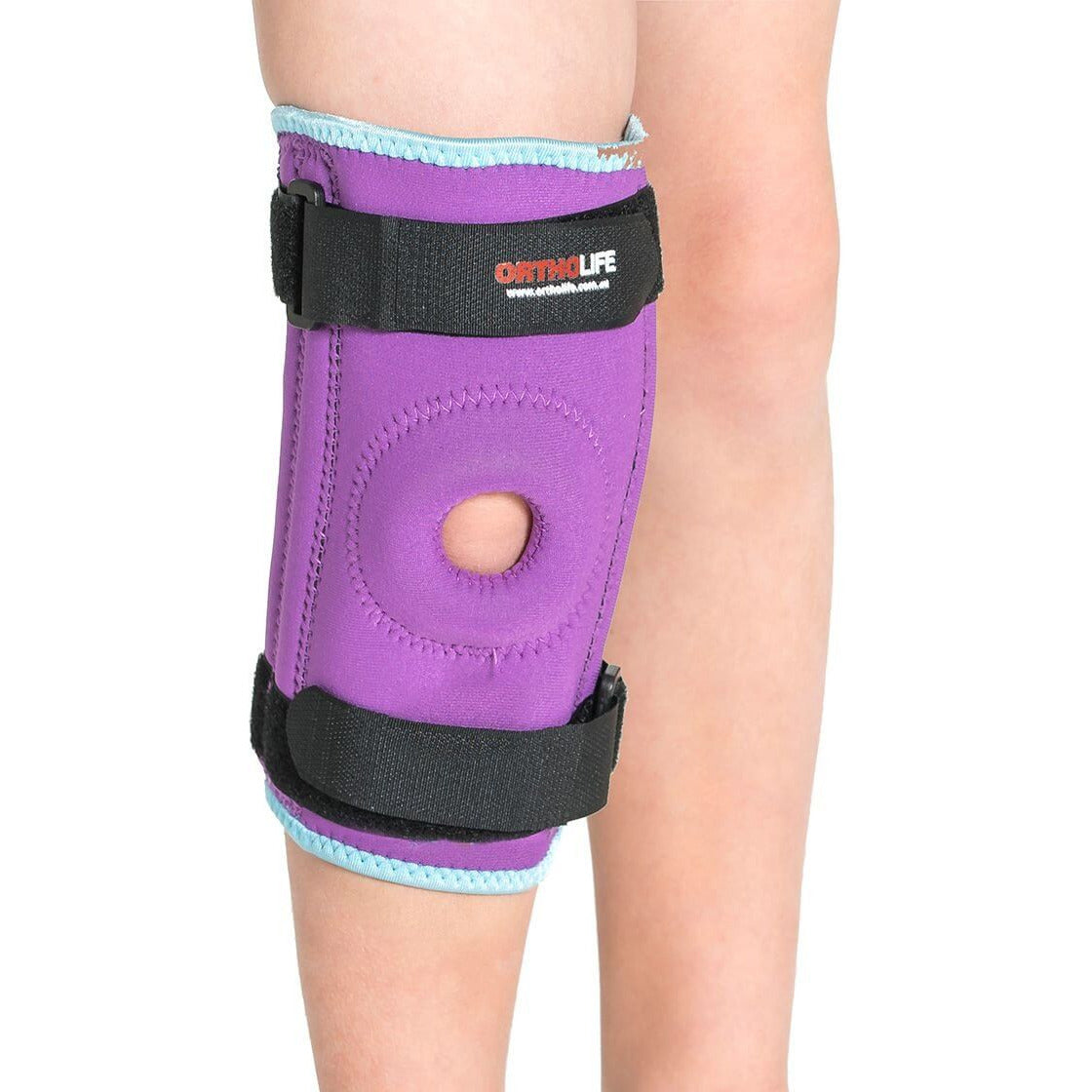 Ortholife - Paediatric neoprene stabilised knee brace - 6-7 years 25.5 - 30.5cm - Ortholife
