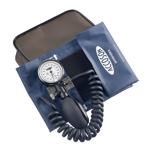 DUPLEX Hand Model Aneroid Adult Ambidex Coiled Tube