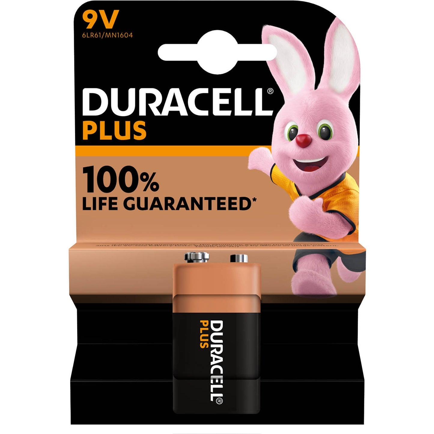 Duracell Plus Power 9V Battery - Single - Duracell