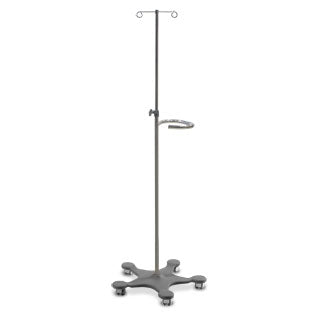 Bristol Maid Easy Clean IV Stand, Two Hook, Handle -