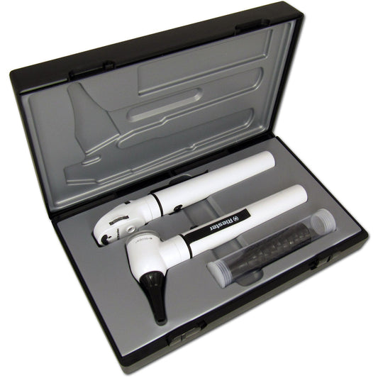Riester e-scope Otoscope/Ophthalmoscope LED Diagnostic Set - White -