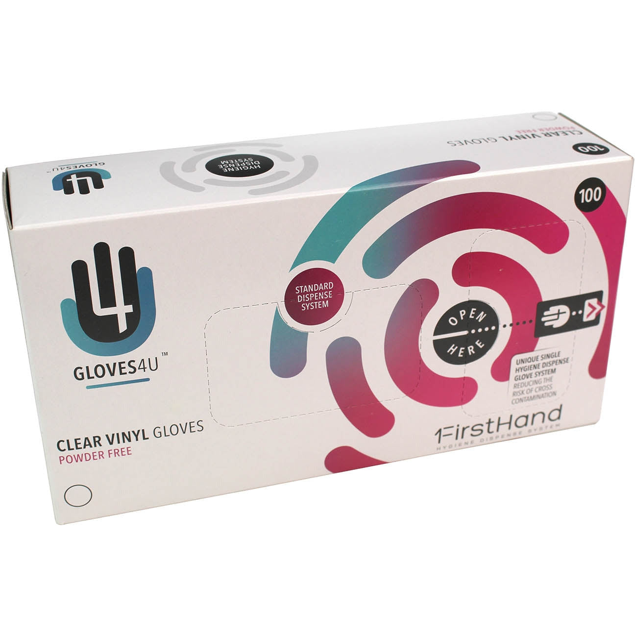 Vinyl Powder Free Gloves - Box of 100 - Medium - St John