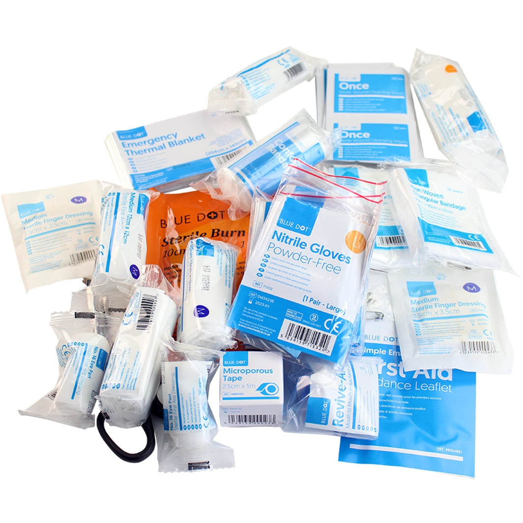 First Aid Kit REFILLS BSI Small Medisave UK