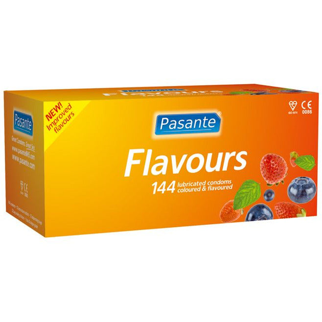 Pasante Mixed Flavours Condoms x 3