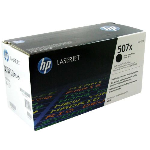 HP Laserjet 500 High Yield Black CE400X Toner 507X also for Canon 732 - Compatible - Remanufactured