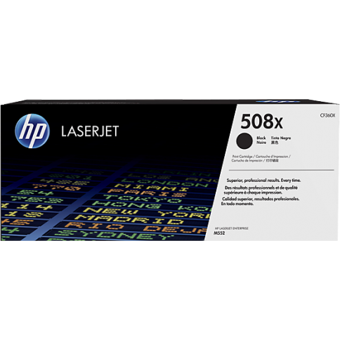 HP CF360X High Yield Black Toner Cartridge also for 508X - Compatible - Remanufactured - HP