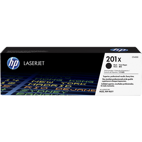HP CF400X Black High Yield Toner also for HP 201X - Compatible - Remanufactured - HP