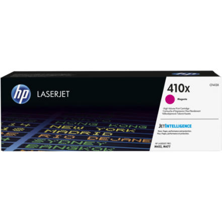 HP CF413X Magenta High Yield Toner also for HP 413X - Compatible - Remanufactured