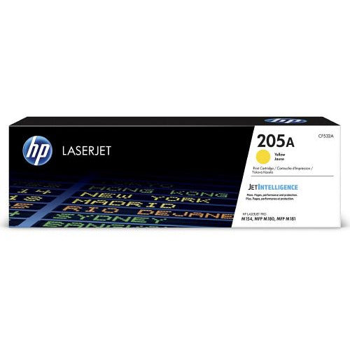 HP CF532A Yellow Toner also for HP 205A - Compatible - Remanufactured