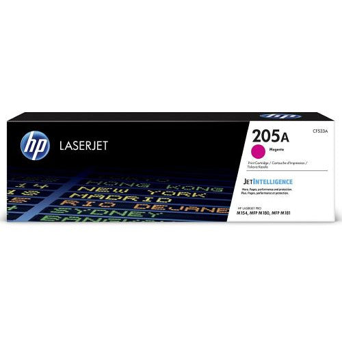 HP CF533A Magenta Toner also for HP 205A - Compatible - Remanufactured - HP