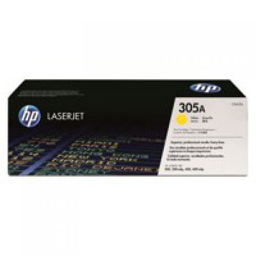 HP Laserjet Pro 400 Yellow CE412A Toner also for 305A - Compatible - Remanufactured - HP
