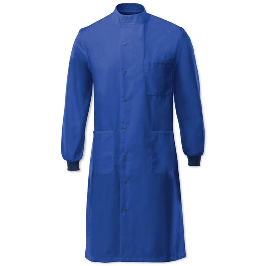 Unisex "Howie" Asymmetrical Stud Front Laboratory Lab Coat -