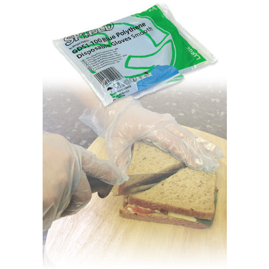 Polythene Disposable Gloves - Large x 1,000 -