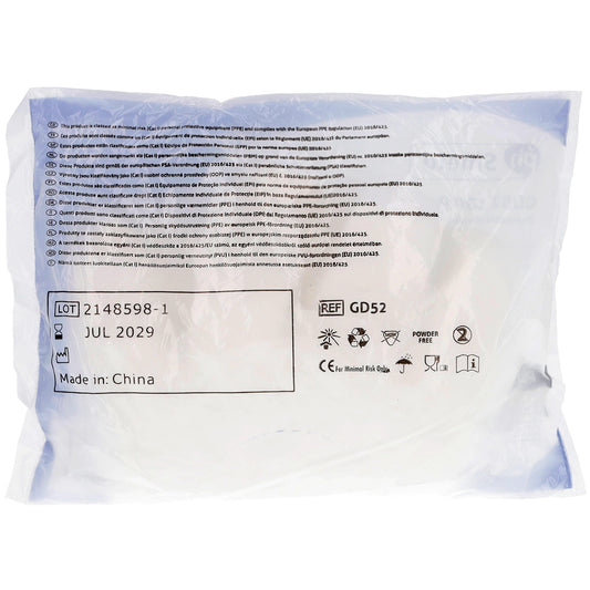 Polythene Disposable Gloves - Medium x 100 -