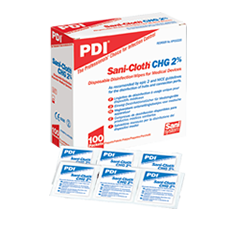 Sani-Cloth 2% Chlorhexidine Gluconate Wipe - Box of 100