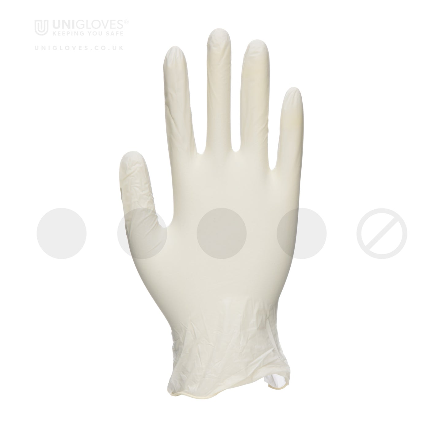 Unicare Stretch Vinyl Gloves - Large - Box Of 100 - Discontinued