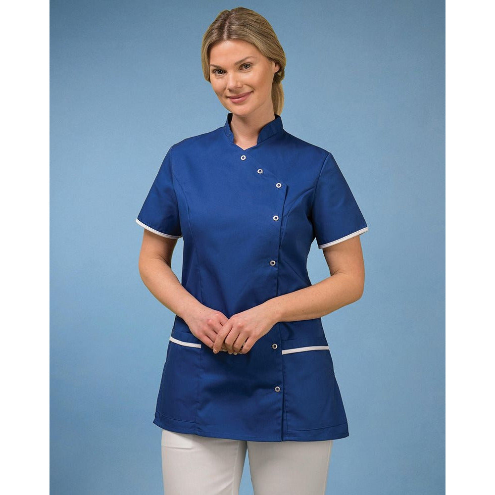 Ladies Contemp Stud Front Tunic -
