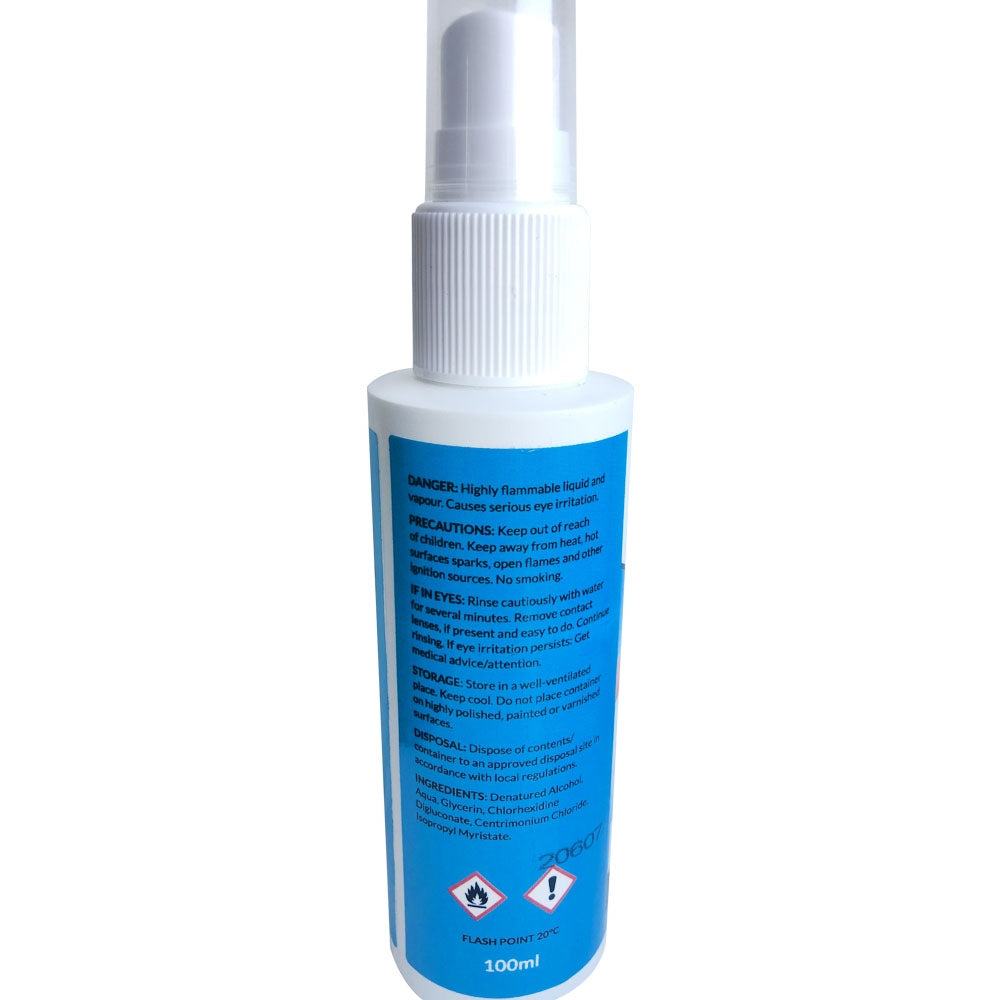 Xziox 70% Alcohol Hand Sanitiser 100ml Spray - Xziox