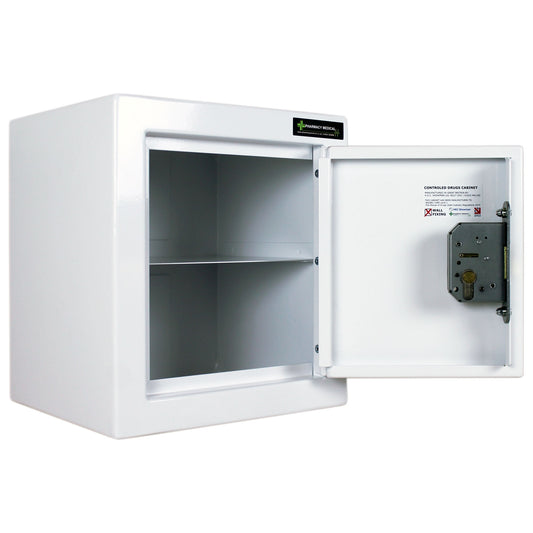 Controlled Drugs Cabinet 335 X 300 X 270mm | 1 Shelf (Removable) | R/H Hinge / Warning Light