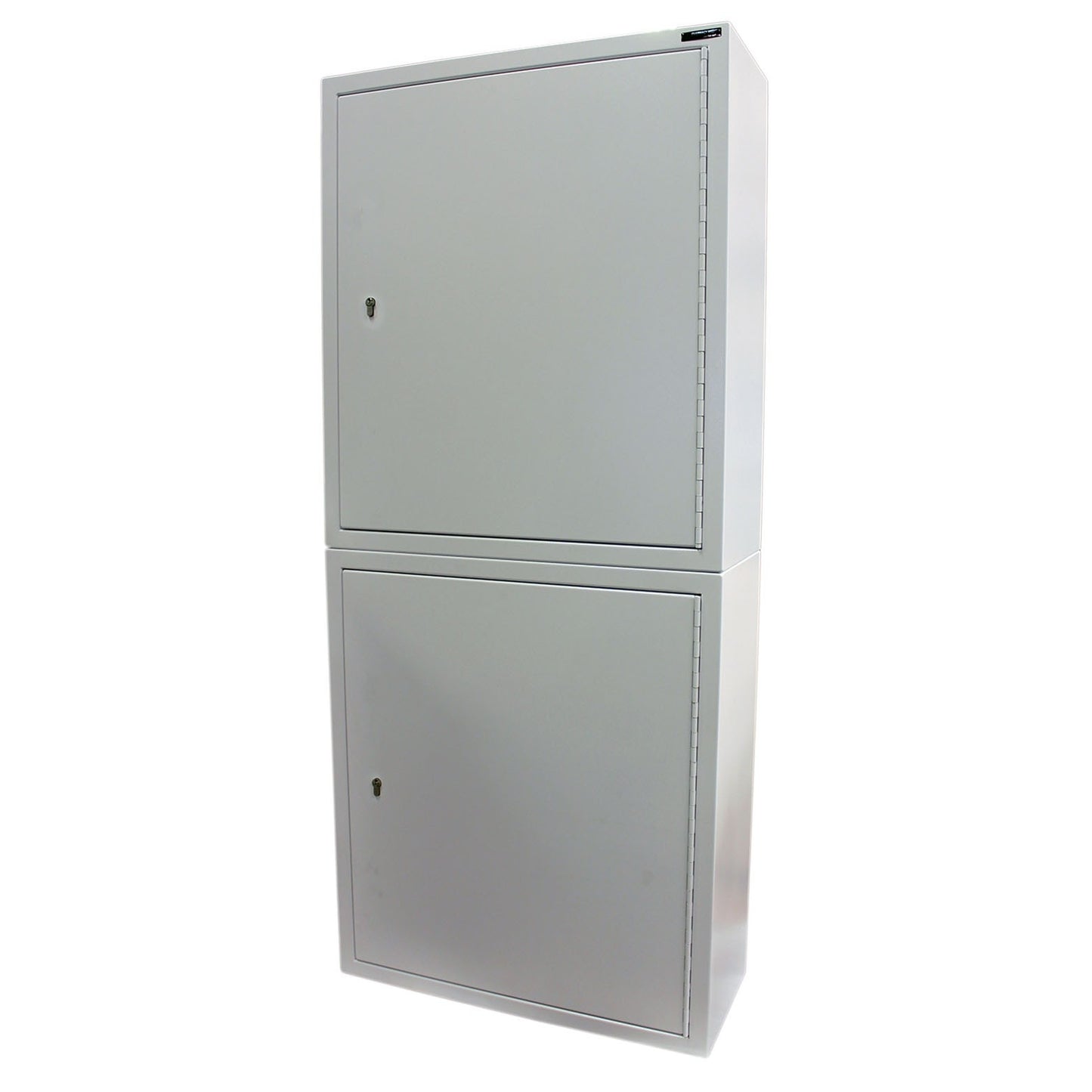 Controlled Drugs Cabinet 1730 X 760 X 300mm (2 Cabinets, One On Top Of The Other) L/H Hinge / Warning Light - HEC Cabinets