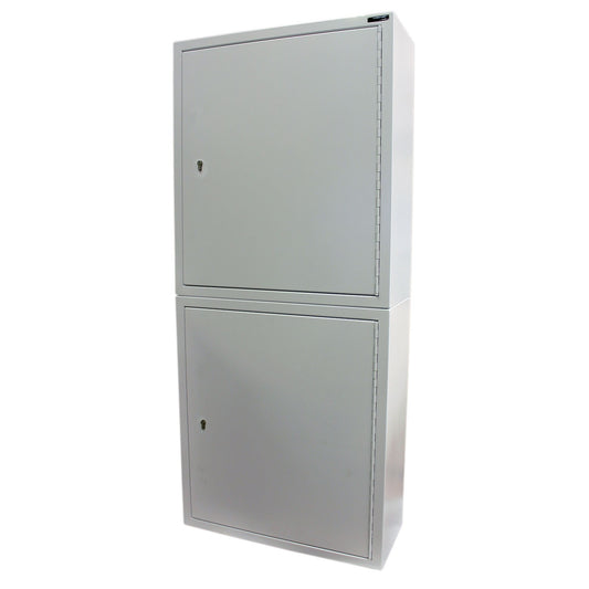 Controlled Drugs Cabinet 1730 X 760 X 300mm (2 Cabinets, One On Top Of The Other) L/H Hinge / Warning Light