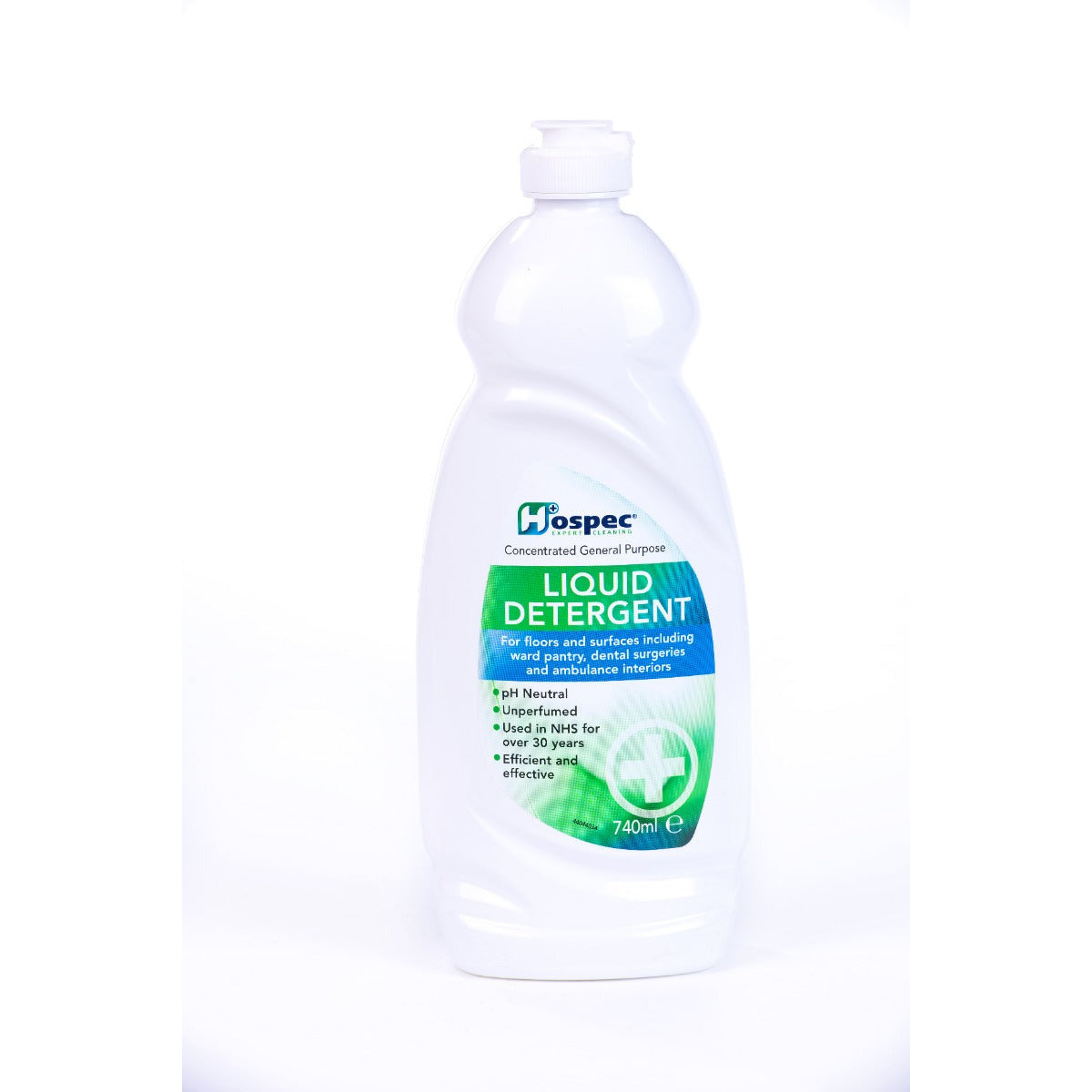 Hospec Liquid Detergent 740ml pH Neutral x 1 - Hospec