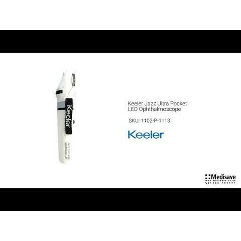 Keeler Jazz Ultra Pocket LED Ophthalmoscope -