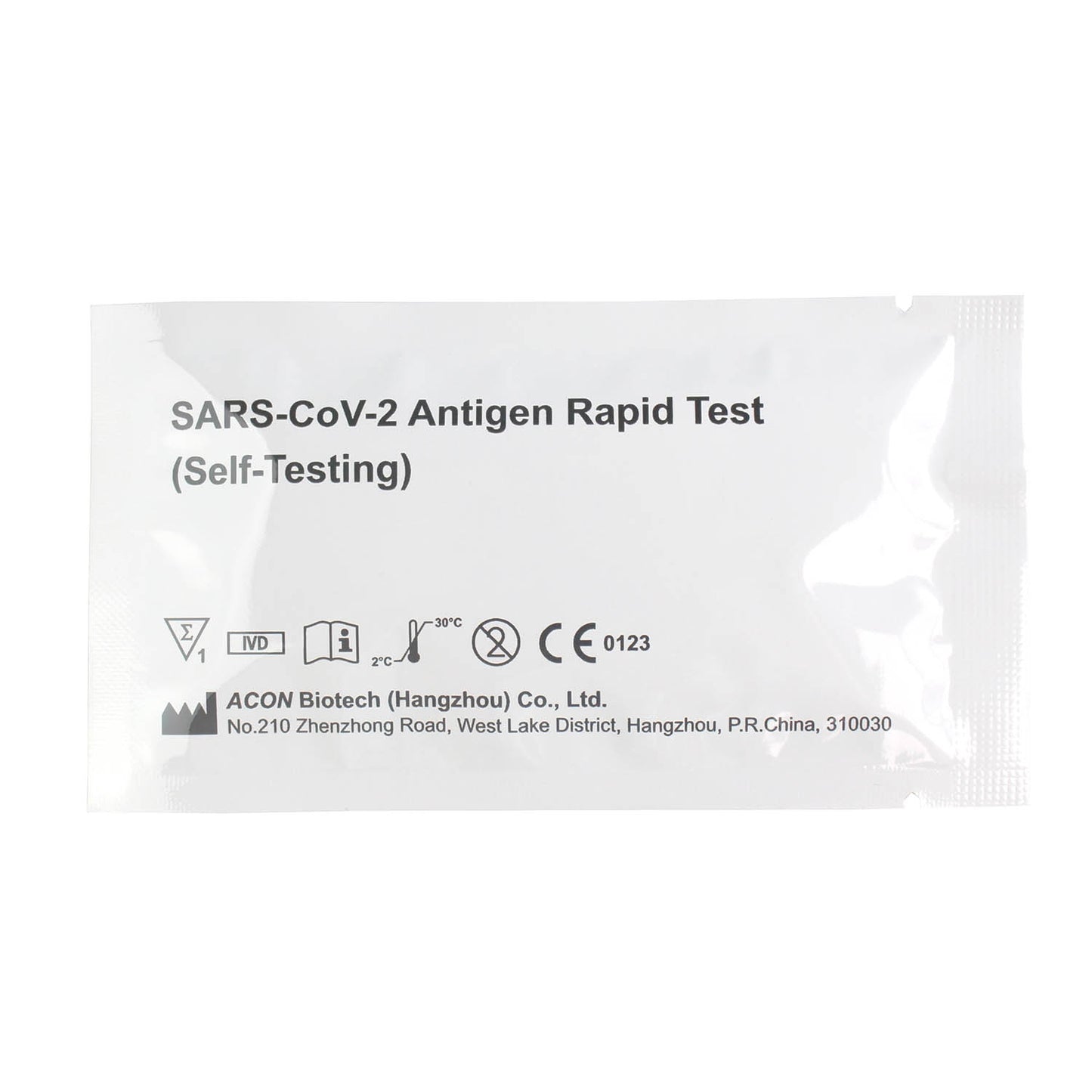 Hughes Healthcare COVID-19 Rapid Antigen Lateral Flow Test Kit x 1