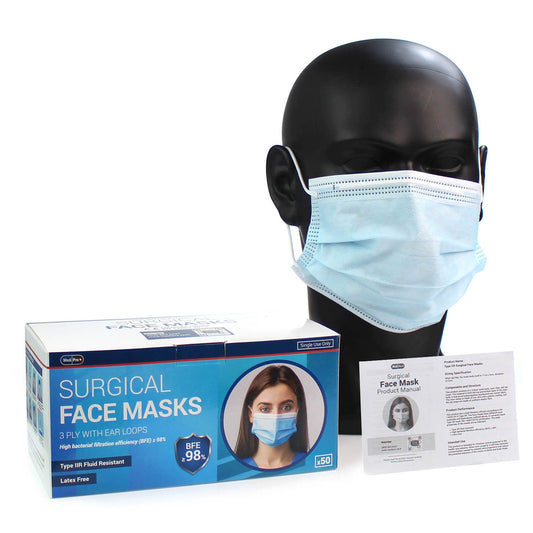 Type IIR Surgical Face Masks x 50