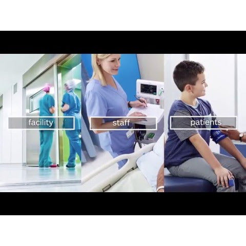 Welch Allyn Connex Spot Monitor with BP, Pulse Oximetry and SureTemp Thermometer - Welch Allyn