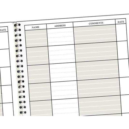 Visitor Comments Book - Identibadge