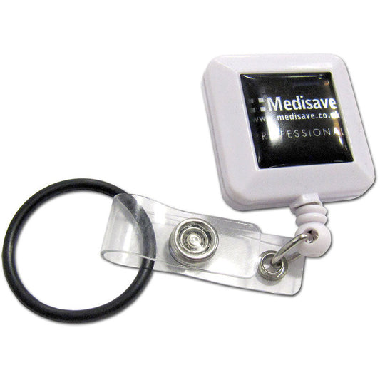 Medisave Professional Retractable ID Clip for 50ml & 100ml Hand Gel -