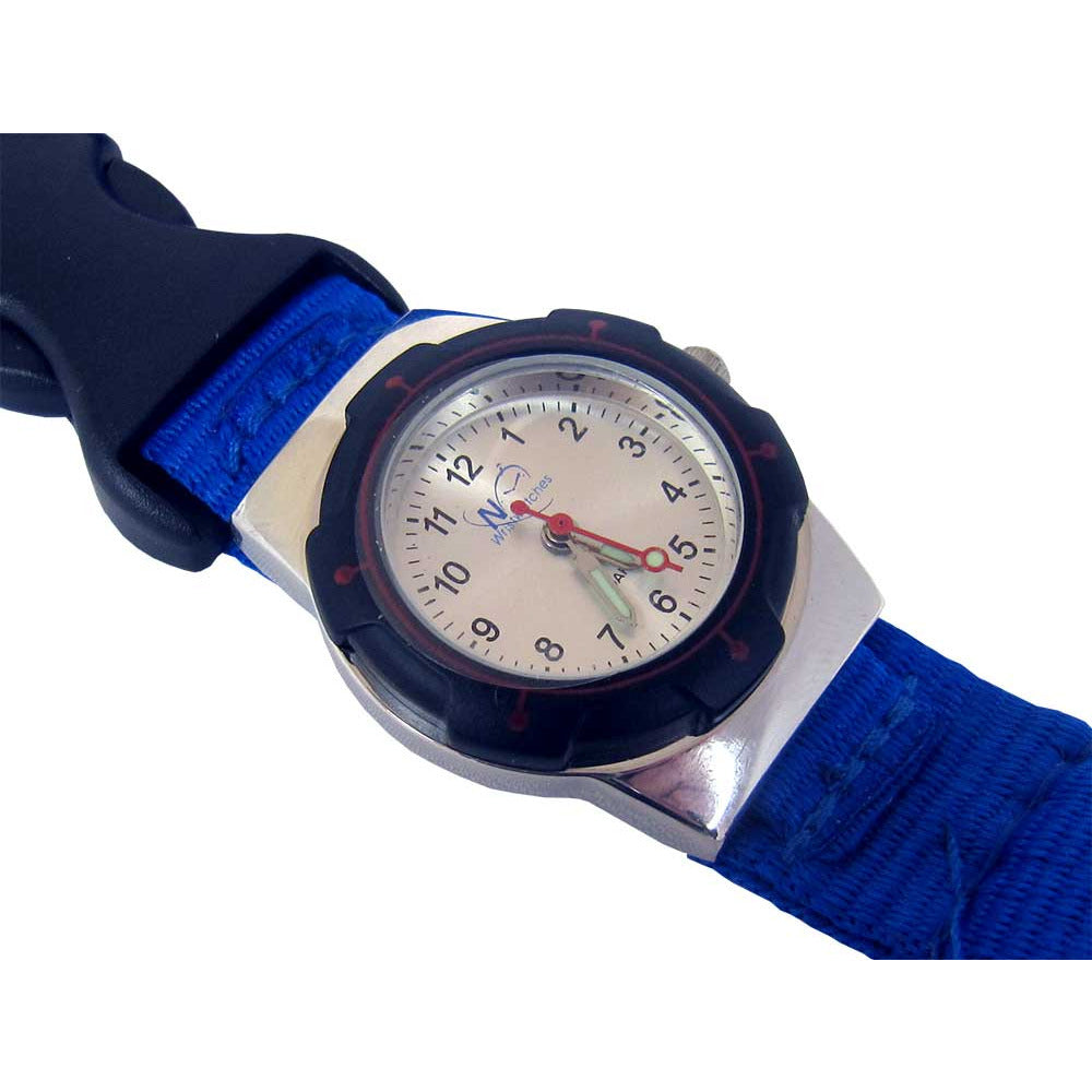 FunkyFobz Integrated Lanyard Fob Watch - Blue -
