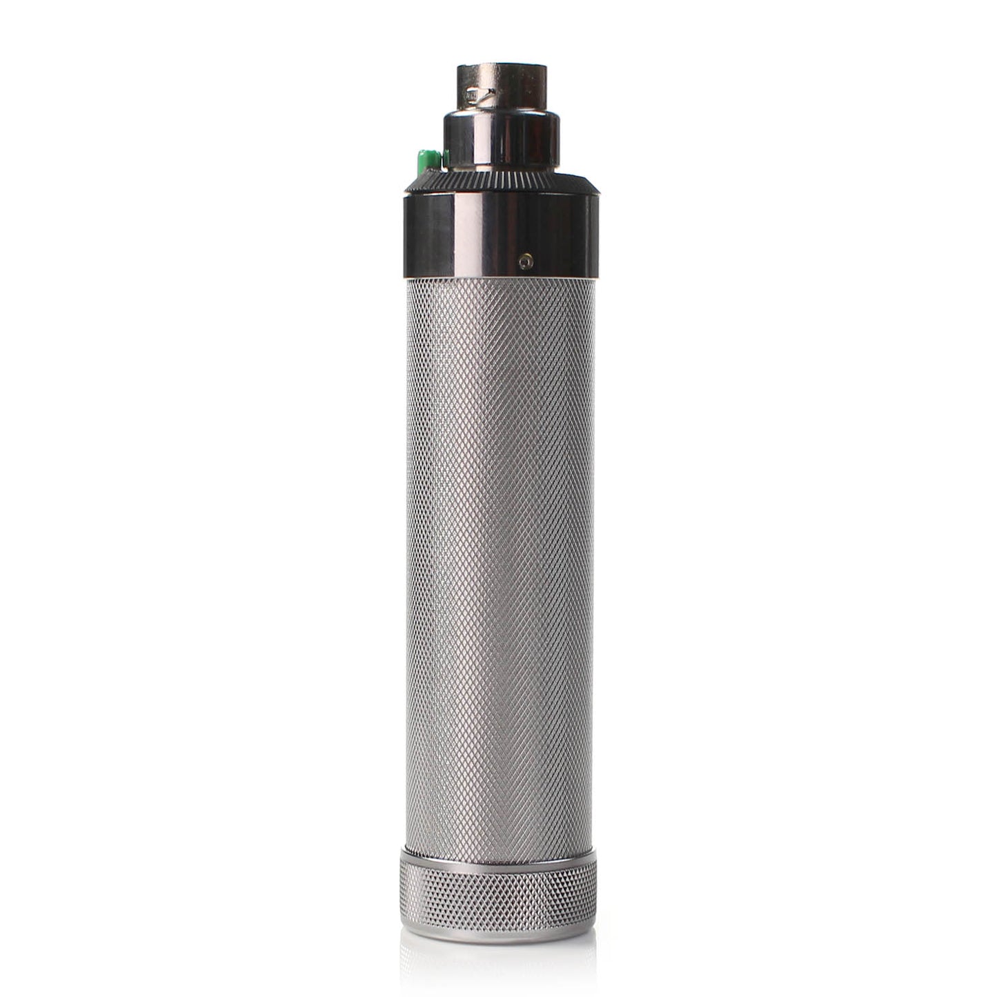 Welch Allyn 3.5v NiCad rechargeable silver metal handle displayed against a white background.