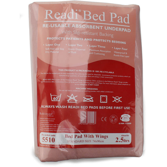 READI Bed Pad Standard with Wings -
