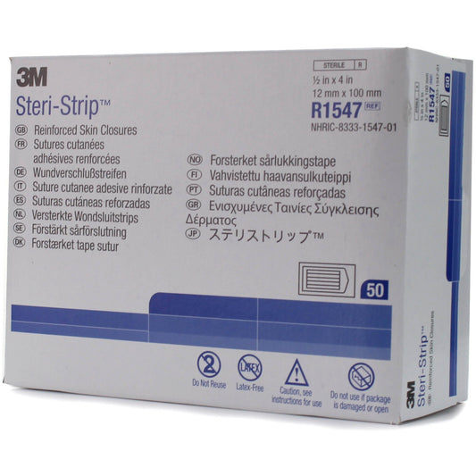 3M™ Steri-Strip Skin Closure 12 x 100mm - Per 50 - 3M