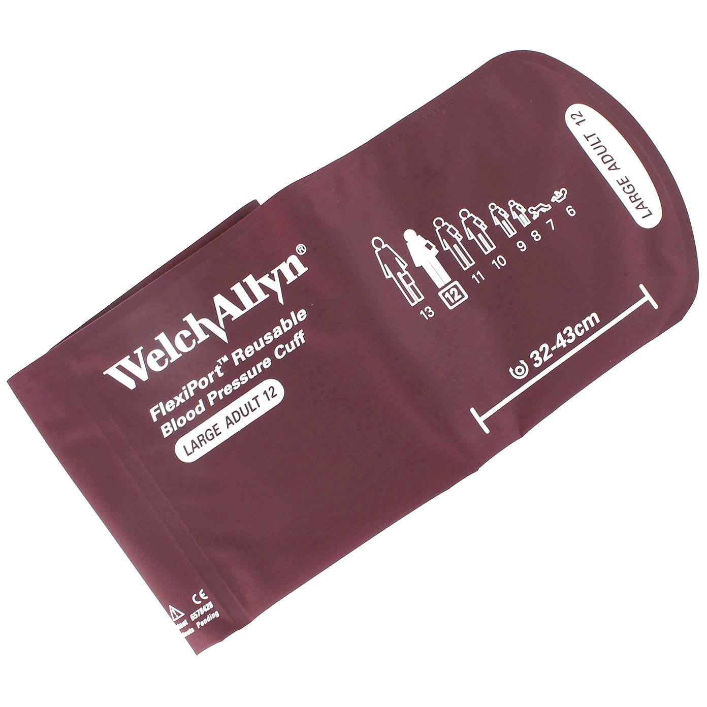 Welch Allyn Flexiport Large Adult Cuff size 12 No Tube or Connectors (32-43cm) -