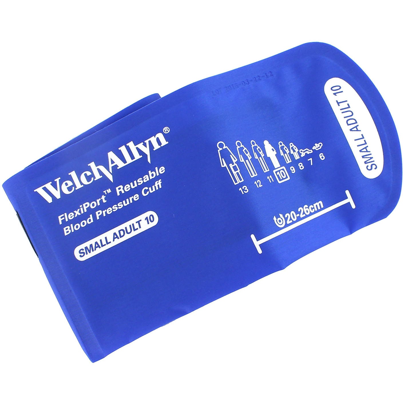 Welch Allyn Flexiport Small Adult Cuff size 10 for Durashock Sphygs (20-26cm) -