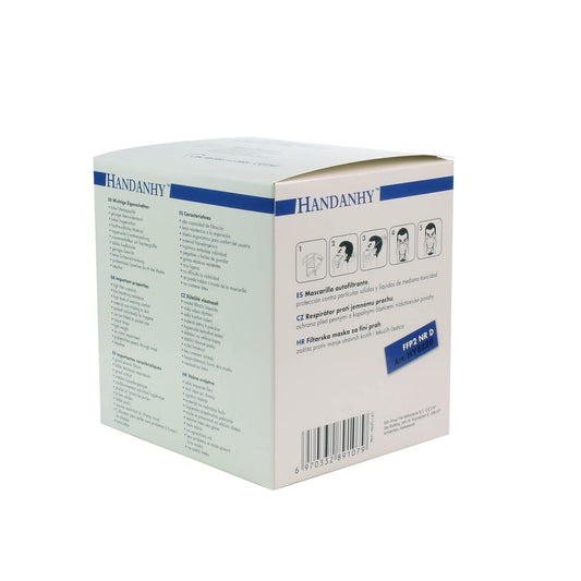FFP2 Unvalved Face Masks x 20 - HY