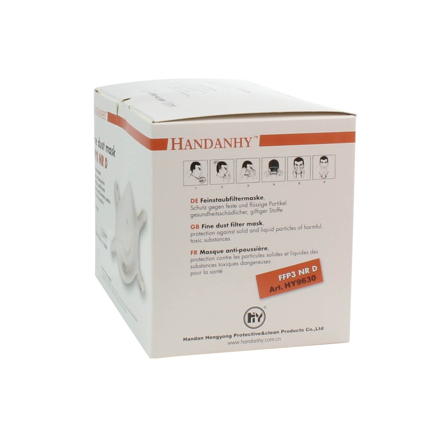 FFP3 Unvalved Face Masks x 10 - Clearance - HY