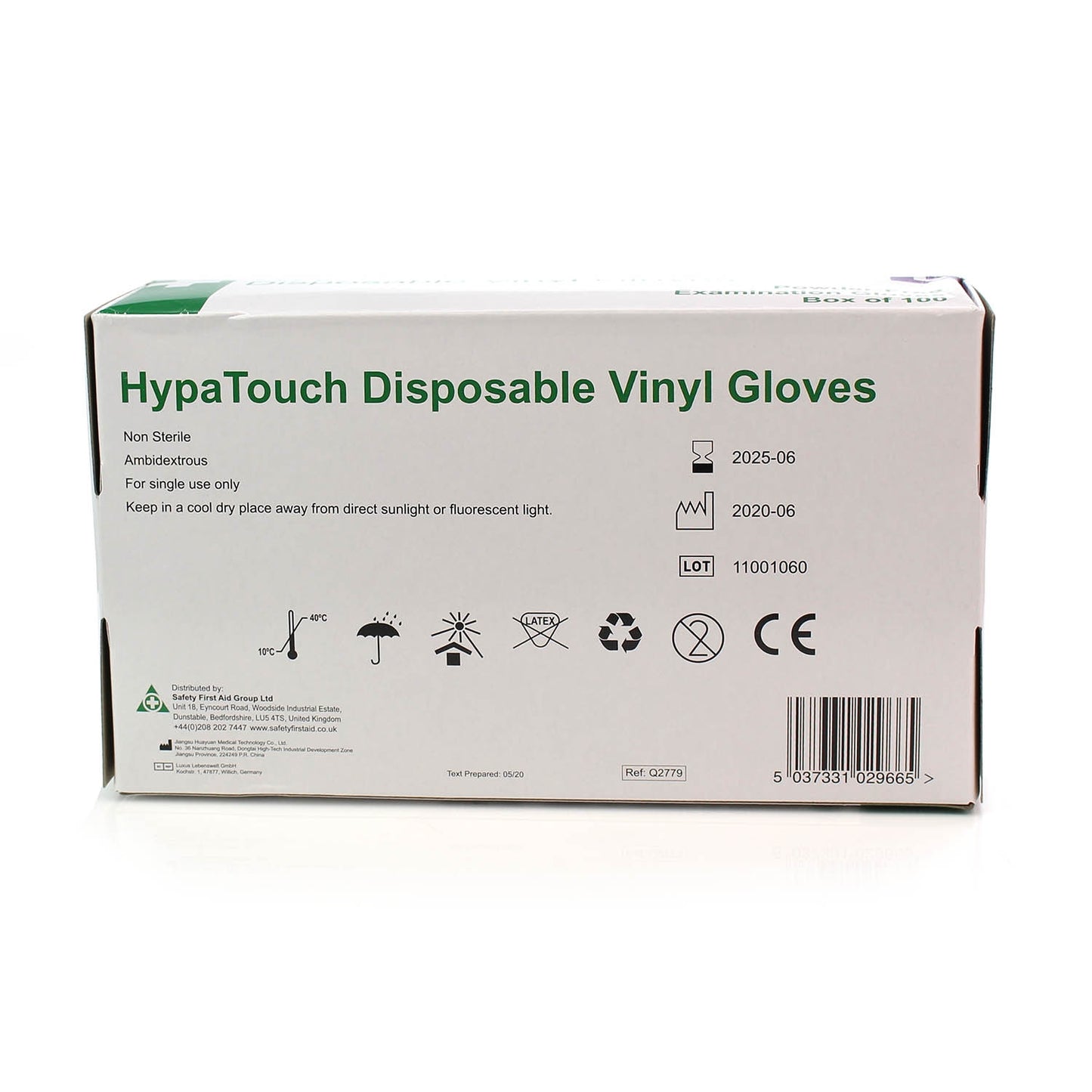 Disposable Vinyl Gloves Large - Pack of 100 - Discontinued