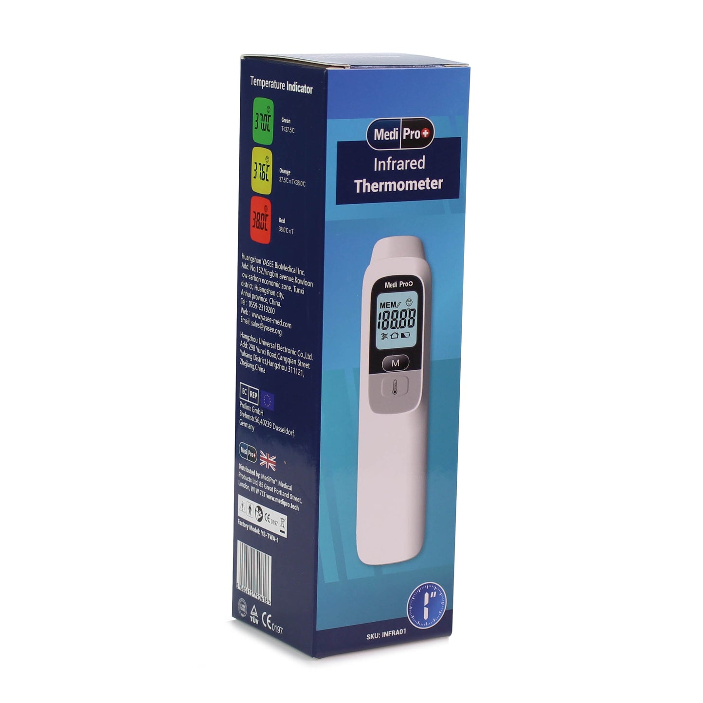 MediPro Non-Contact Forehead Infrared Digital Thermometer
