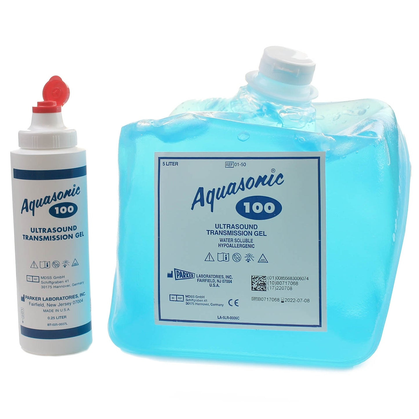 Aquasonic Ultrasound Transmission Gel 5 litre SONICPAC with dispenser - Parker Laboratories