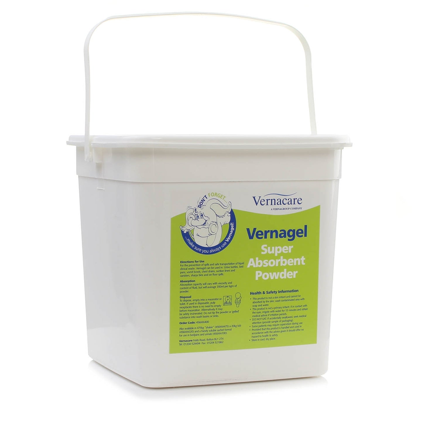 Vernagel Absorbent Powder - 4kg - Medisave Professional