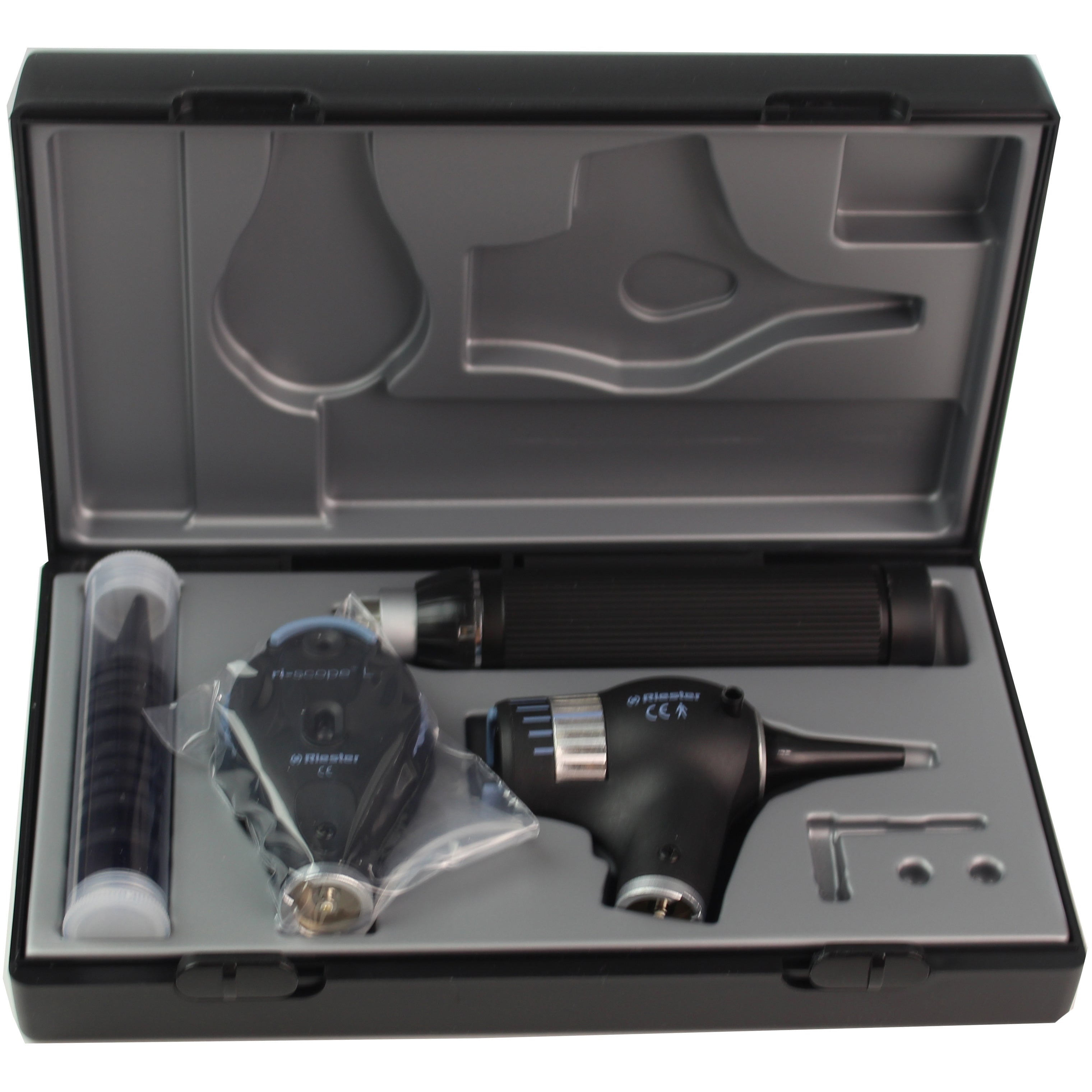 Riester EliteVue Otoscope Ophthalmoscope L2 set, LED, 3.5 V, Requires